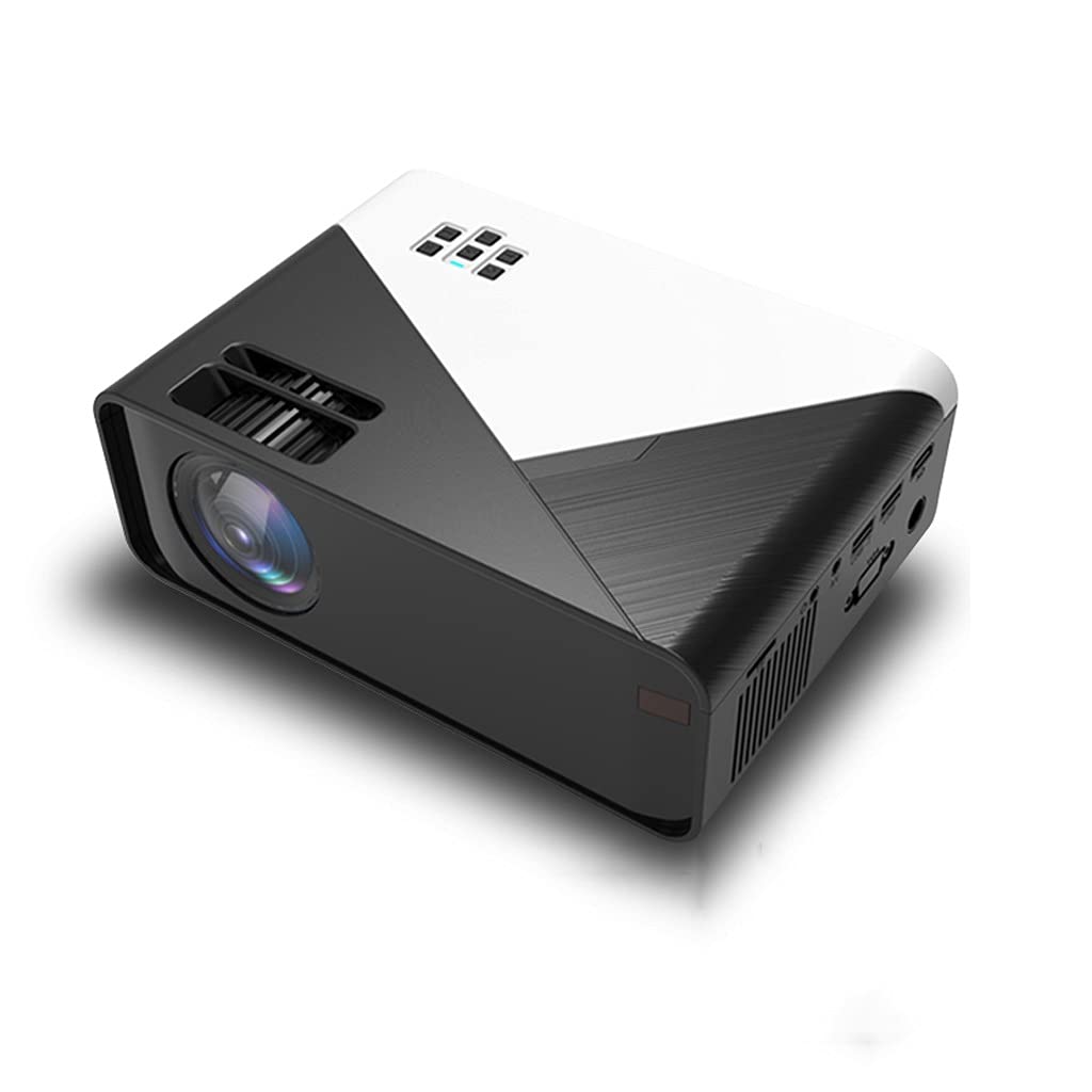 RYMMKOP Mini Projector 3500 Lumens 720P HD Support 1080P LED Video Projector for Home Theater, Outdoor Movies & Gaming - Android Version (White) - Perfect Gift for Movie Lovers & Gamers