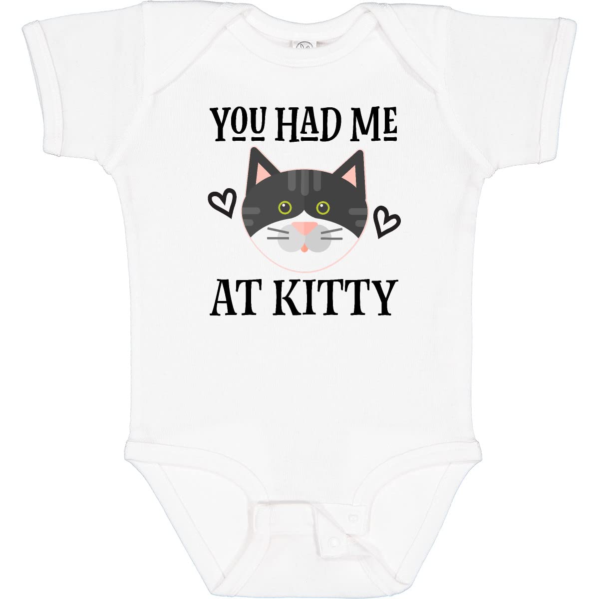 Inktastic Cute Kitty Cat Baby Bodysuit - Soft Cotton Infant Onesie for Newborns & Toddlers - Perfect for Playtime, Photo Shoots & Everyday Wear