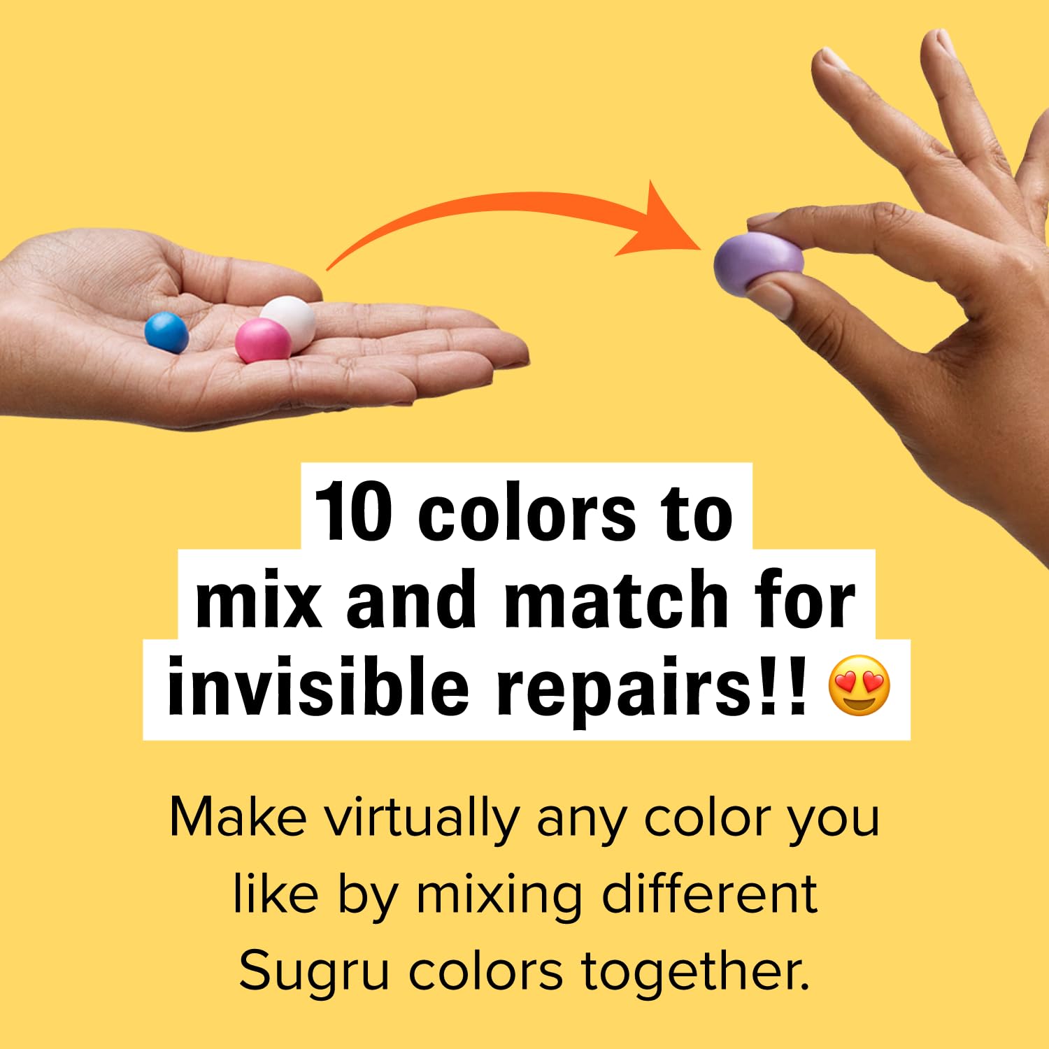 Sugru Super Glue - Waterproof Wood Adhesive for Home & Crafts - 8 Pack Multicolor - Perfect for DIY Repairs & Bonding