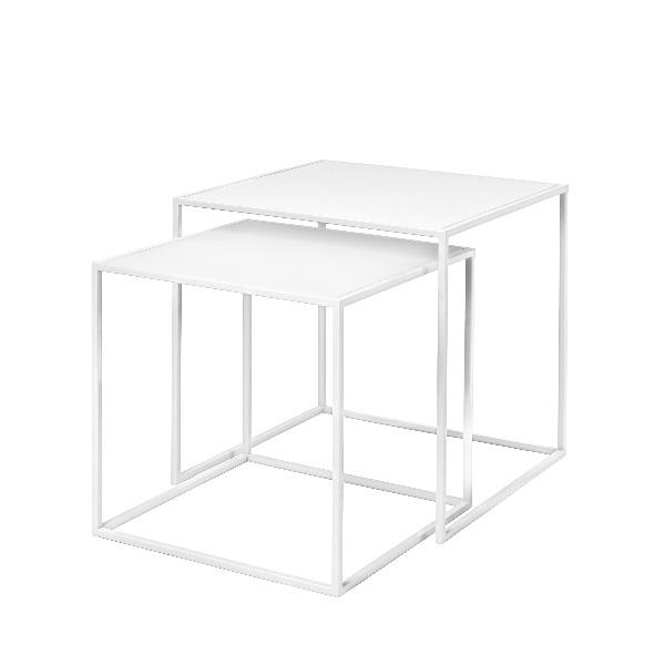 FERA White Nesting Tables