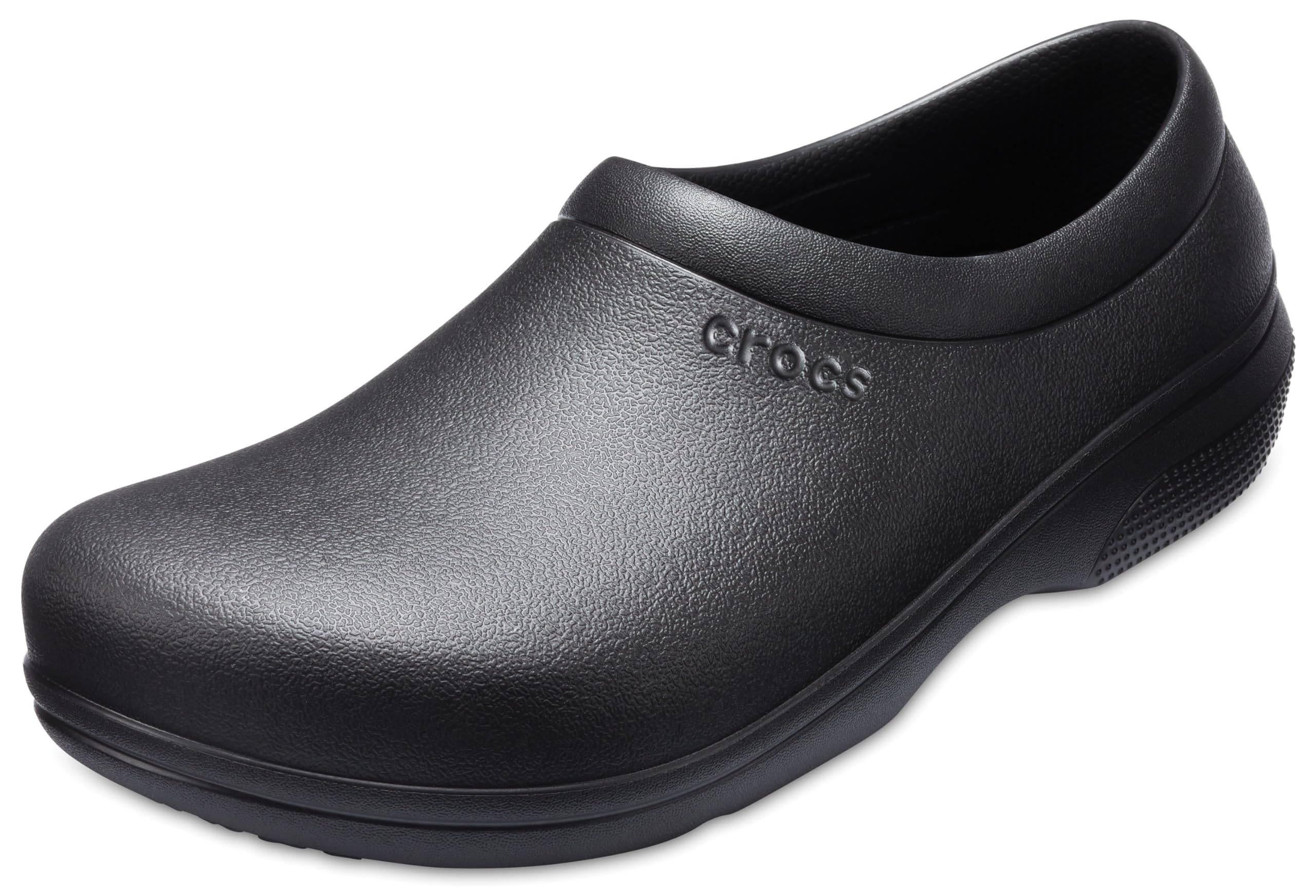 Crocs Unisex-Adult On The Clock Clogs - Slip Resistant Work Shoes for Men & Women | Comfortable & Durable for Nurses, Chefs & Healthcare Professionals