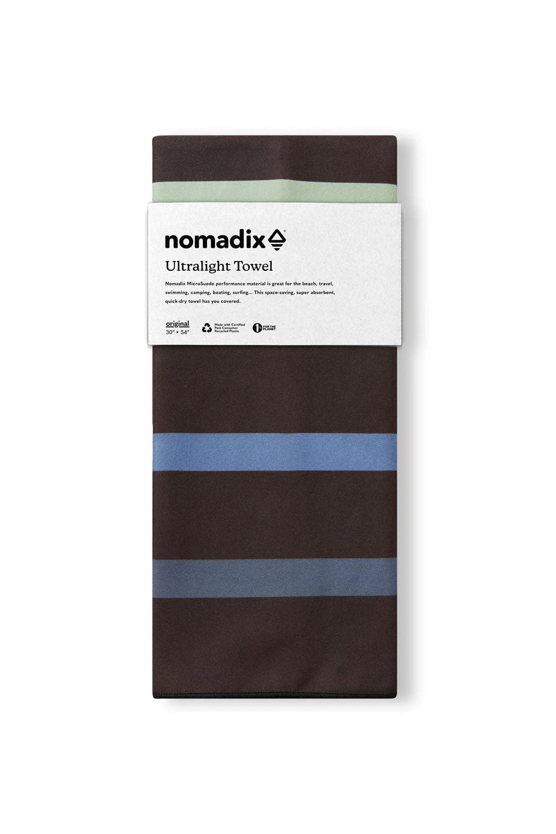 Nomadix Ultralight Travel Towel - Quick Dry, Compact & Lightweight for Camping, Hiking, Beach & Gym - Pinstripes Multi-Pack (Set of 3)