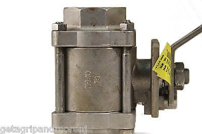 Apollo 86R Stainless Steel 1-1/2 Inch Ball Valve 1000 CWP - High Pressure Industrial & Plumbing Use