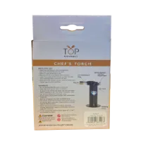 Professional Chefs Brulee Torch Kit - Culinary Blow Torch for Creme Brulee, Desserts & Cooking - Perfect for Home Chefs & Professional Kitchens