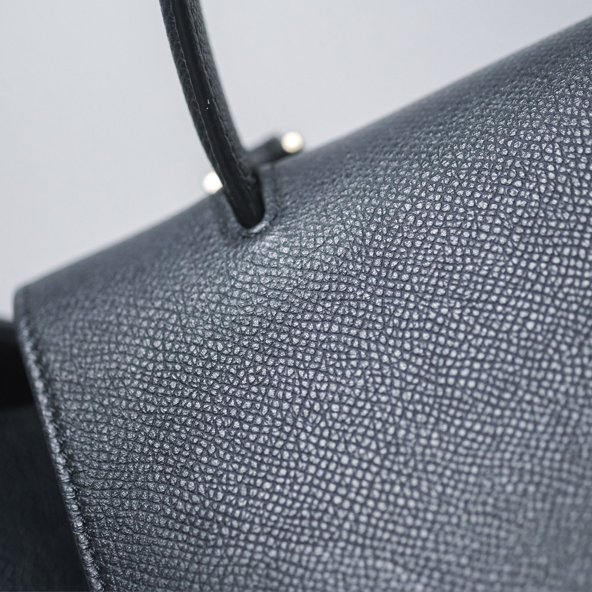 Celine Mini Belt Bag in Navy Grained Calfskin with Silver Hardware - Perfect for Everyday Use, Travel & Casual Outings