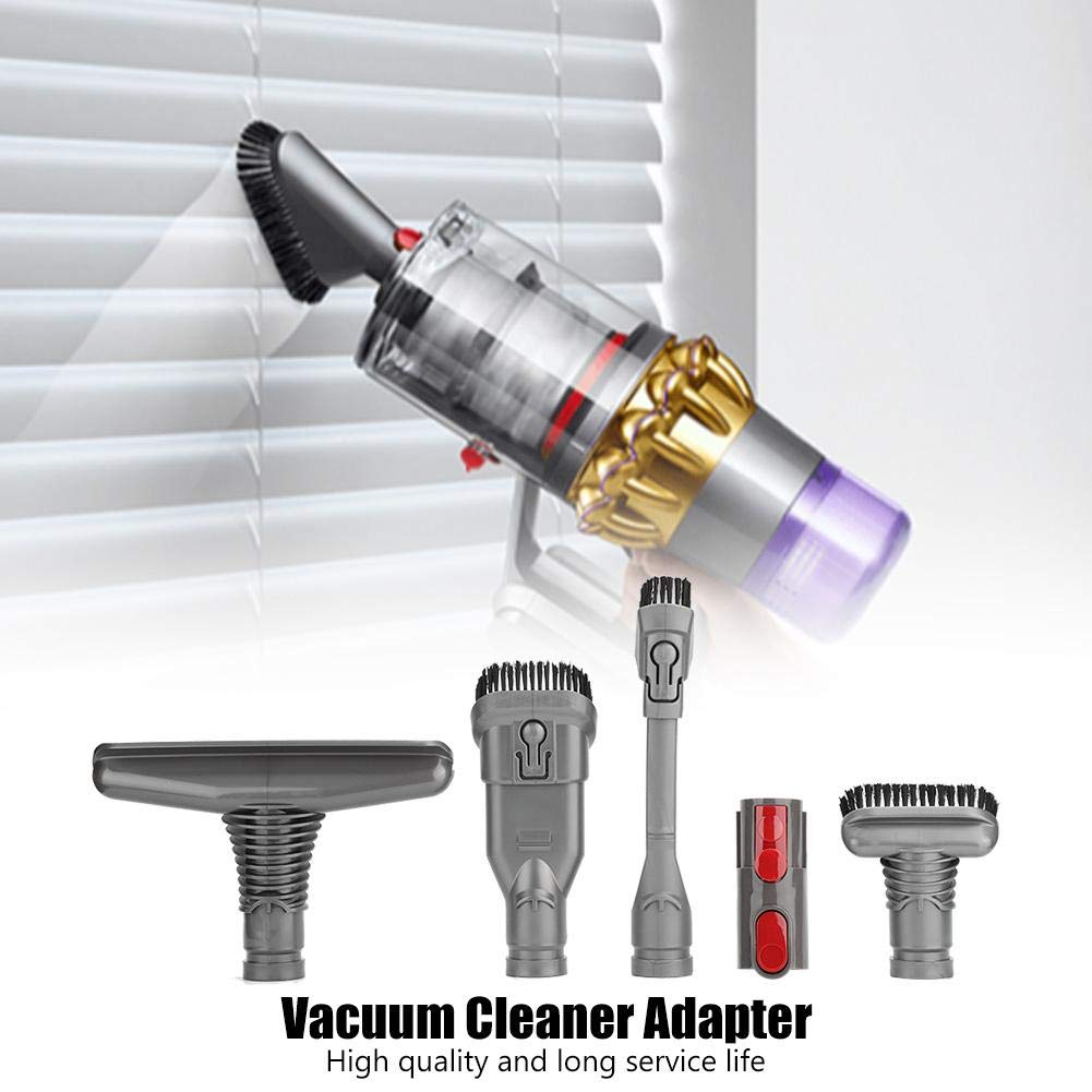 CHICIRIS 5-Piece Vacuum Cleaner Accessories Set - Includes Brushes, Suction Heads & Adapters | Compatible with Most Vacuum Models | Perfect for Deep Cleaning Carpets, Furniture & Hard Floors