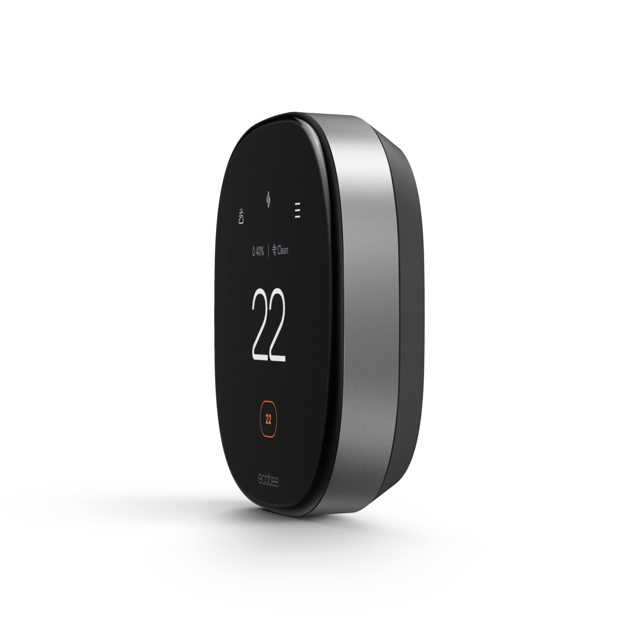 ecobee Smart Thermostat Premium with Smart Sensor & Air Quality Monitor - WiFi Programmable Thermostat for Home Automation - Compatible with Siri, Alexa, Google Assistant - Perfect for Smart Homes & Energy Savings
