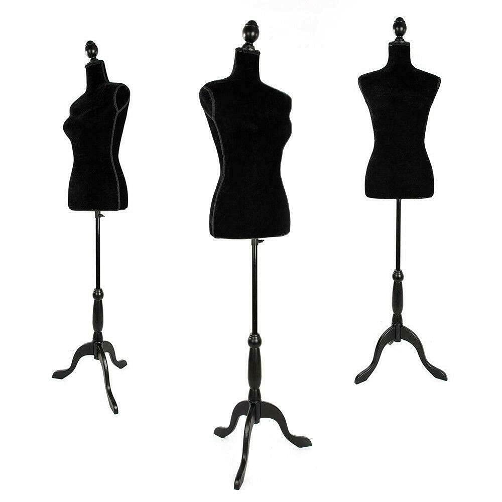 Women's Wedding Dress Display Mannequin with Adjustable Black Tripod Stand - Perfect for Bridal Boutiques, Fashion Shows, and Photography Studios