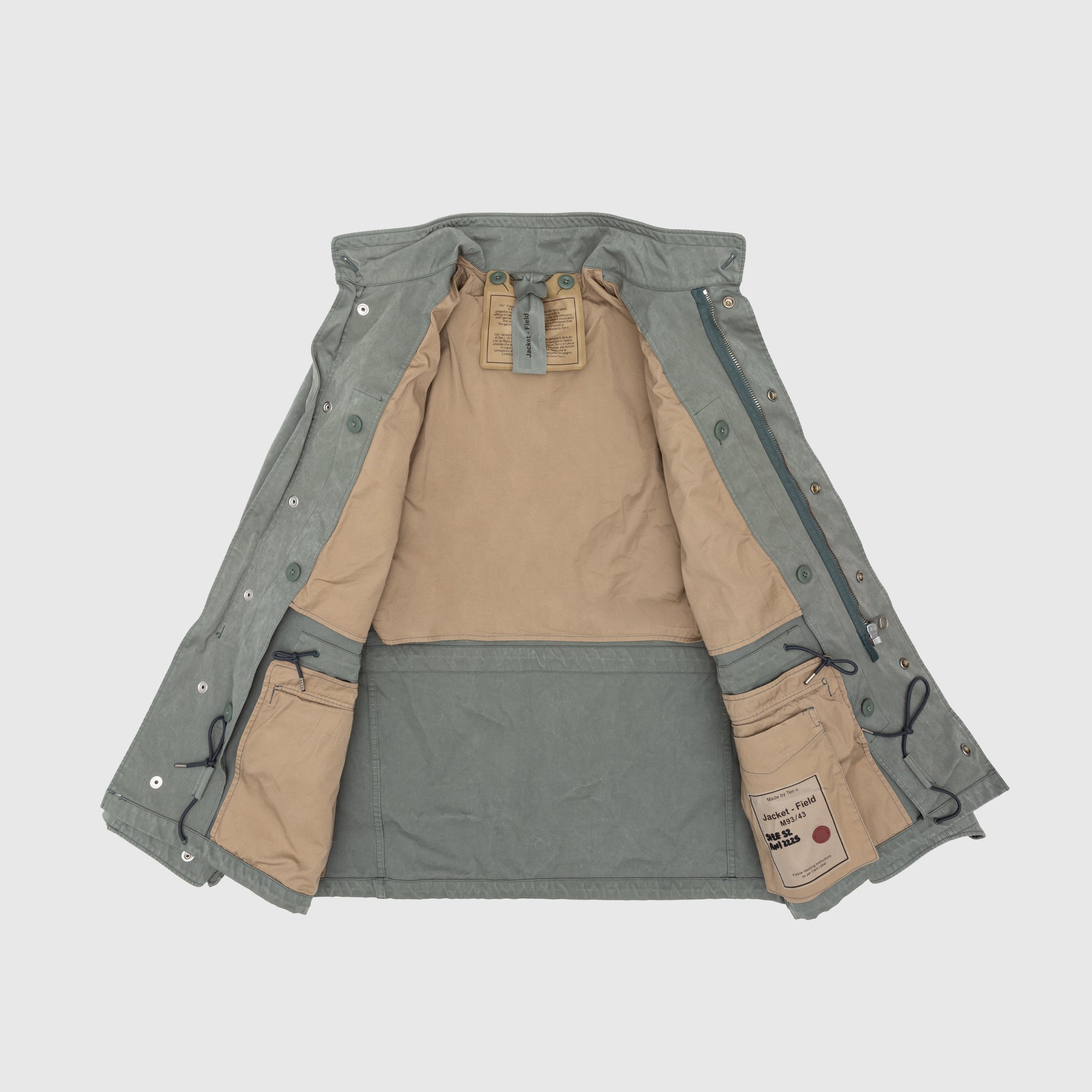 Men's Waterproof Field Jacket - Lightweight Outdoor Hunting & Hiking Jacket for All Seasons | Perfect for Camping, Fishing & Adventure Activities
