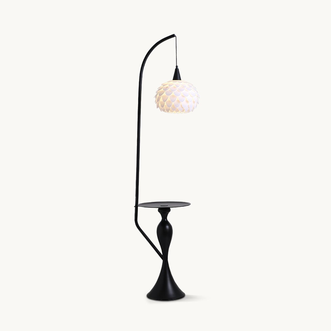 Modern Curvature Floor Lamp - Adjustable Standing Light for Living Room, Bedroom & Office - Elegant Home Decor Lighting with Flexible Design