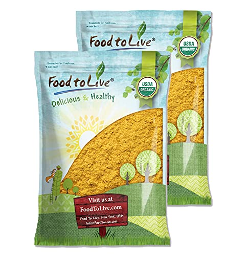 Organic Sea Buckthorn Powder 20 lbs - Non-GMO, Vegan, Unsulfured, Bulk | Made from Raw Dried Berries | No Sulphites or Maltodextrin | Perfect for Baking, Juices, Smoothies, Yogurt & Superfood Recipes | Immune Support & Skin Health Boost