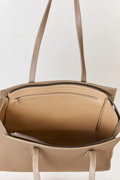 David Jones Medium Work Tote Bag for Women - Professional Laptop Bag with Spacious Compartment | Perfect for Office, Business Travel & Daily Commute