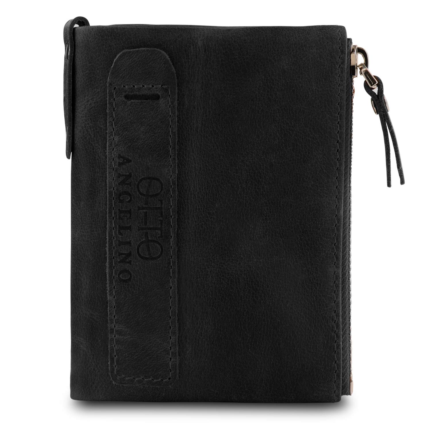 Premium Genuine Leather RFID Blocking Bifold Wallet for Men & Women - Slim Multi-Purpose Credit Card Holder for Travel, Business & Everyday Use