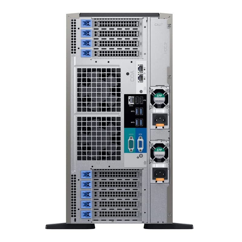 Refurbished Dell PowerEdge T640 Server - 2x Intel Xeon Silver 4108 1.8GHz, 768GB RAM, H730P RAID, 18-Bay LFF, 2x Trays Included - Ideal for Data Centers, Cloud Computing & Enterprise Storage Solutions