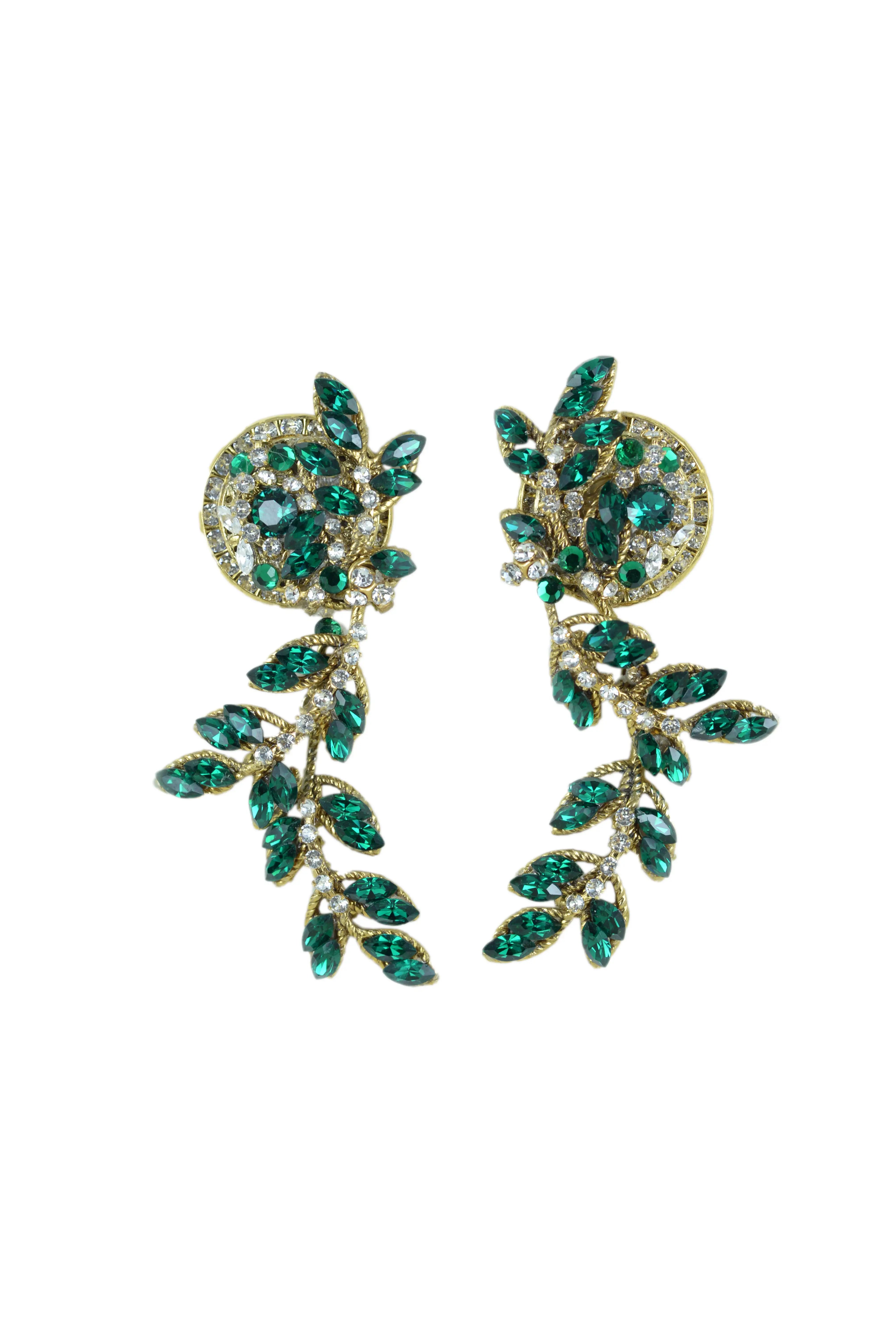 Elegant Elle Earrings for Women - Gold & Silver Dangle Hoop Earrings - Perfect for Parties, Weddings & Everyday Wear