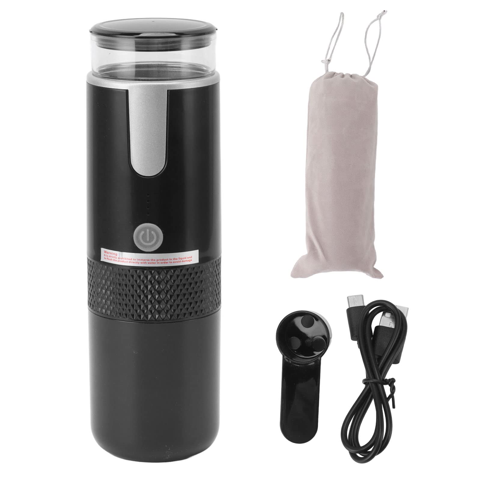 AUNMAS Portable Handheld Manual Coffee Maker - Compact Travel & Car Espresso Machine for Camping, Hiking, Office - Compatible with K-Cup Pods | Perfect for Outdoor Adventures & Daily Commutes
