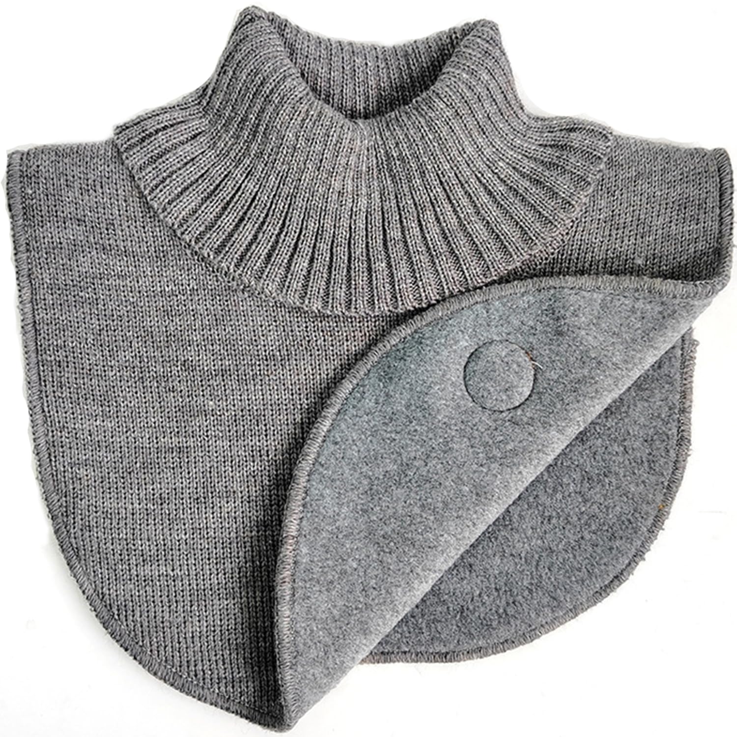 2PCS Winter Kids Neck Gaiter Scarf - Soft Fleece Turtleneck Warmer for Boys & Girls - Cold Weather Neck Cover for Outdoor Activities, Skiing, Snowboarding & Playtime