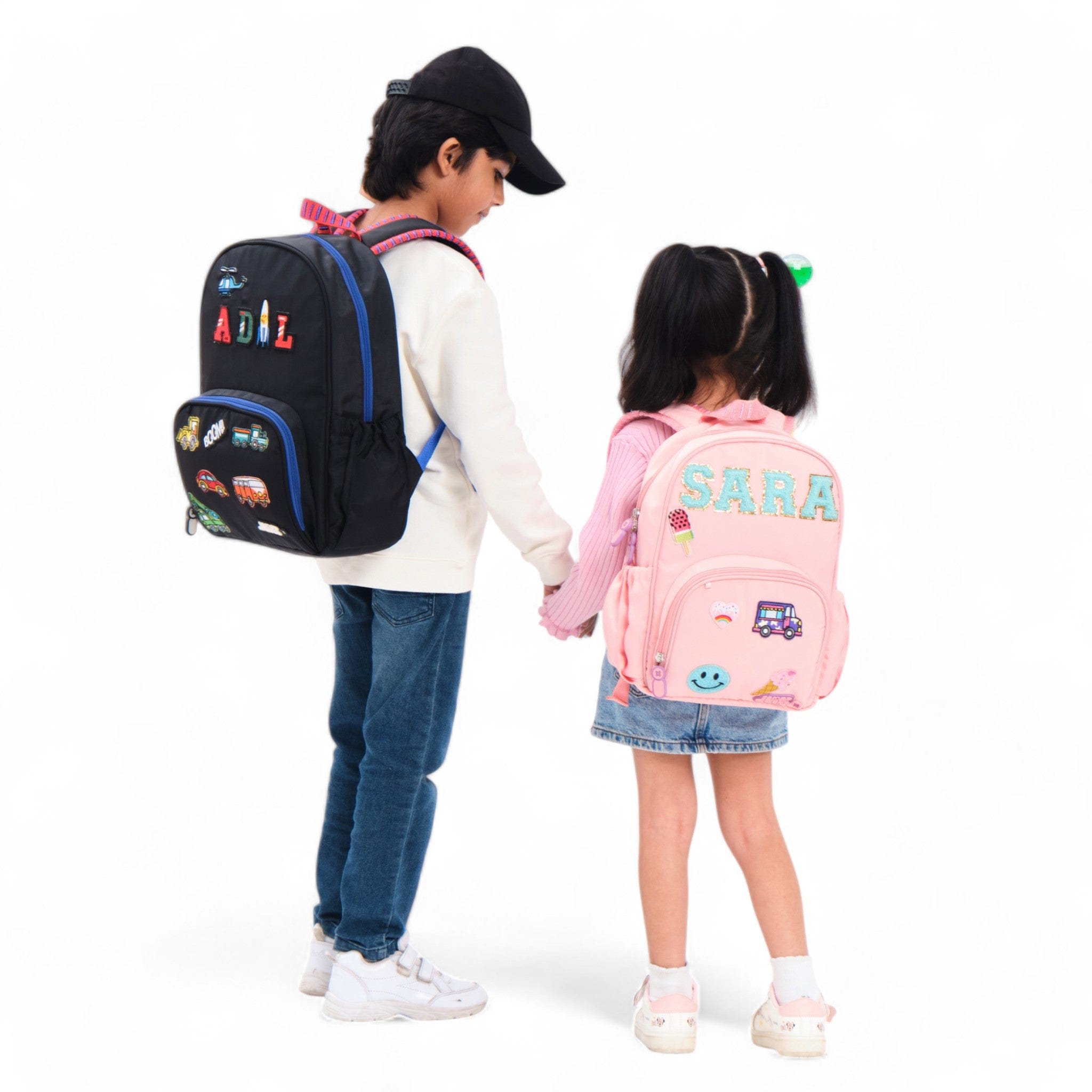 Moji Medium Backpack - Lightweight Durable Laptop Backpack for Men & Women, Water-Resistant Black Daypack for Work, School, Travel & Outdoor Adventures