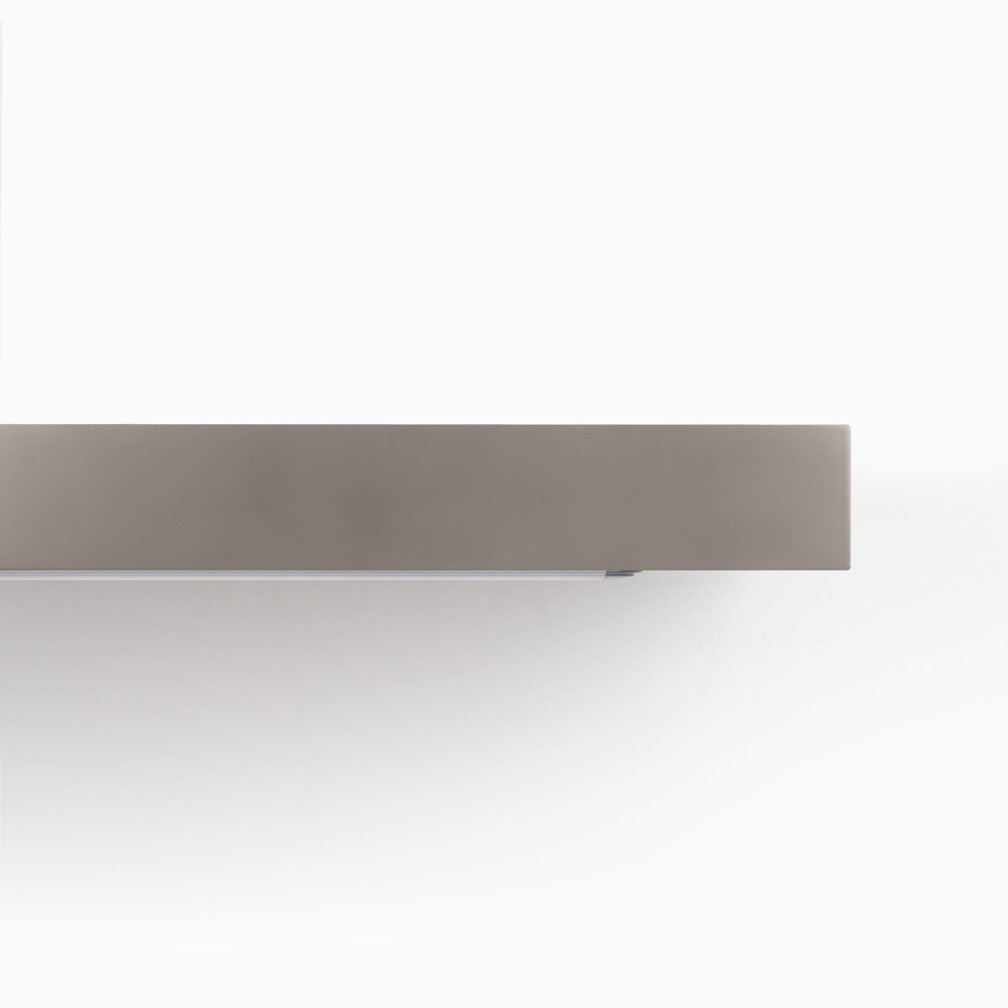 Aksel LED Floating Shelf - Modern Wall Mounted Display Shelf with Built-in Lighting for Living Room, Bedroom, or Office Decor