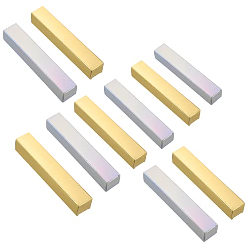 KALLORY 100Pcs DIY Lipstick Boxes - Empty Lip Gloss Wrapping & Packing Boxes for Handmade Cosmetics, Perfect for Gift Packaging & Small Business Supplies