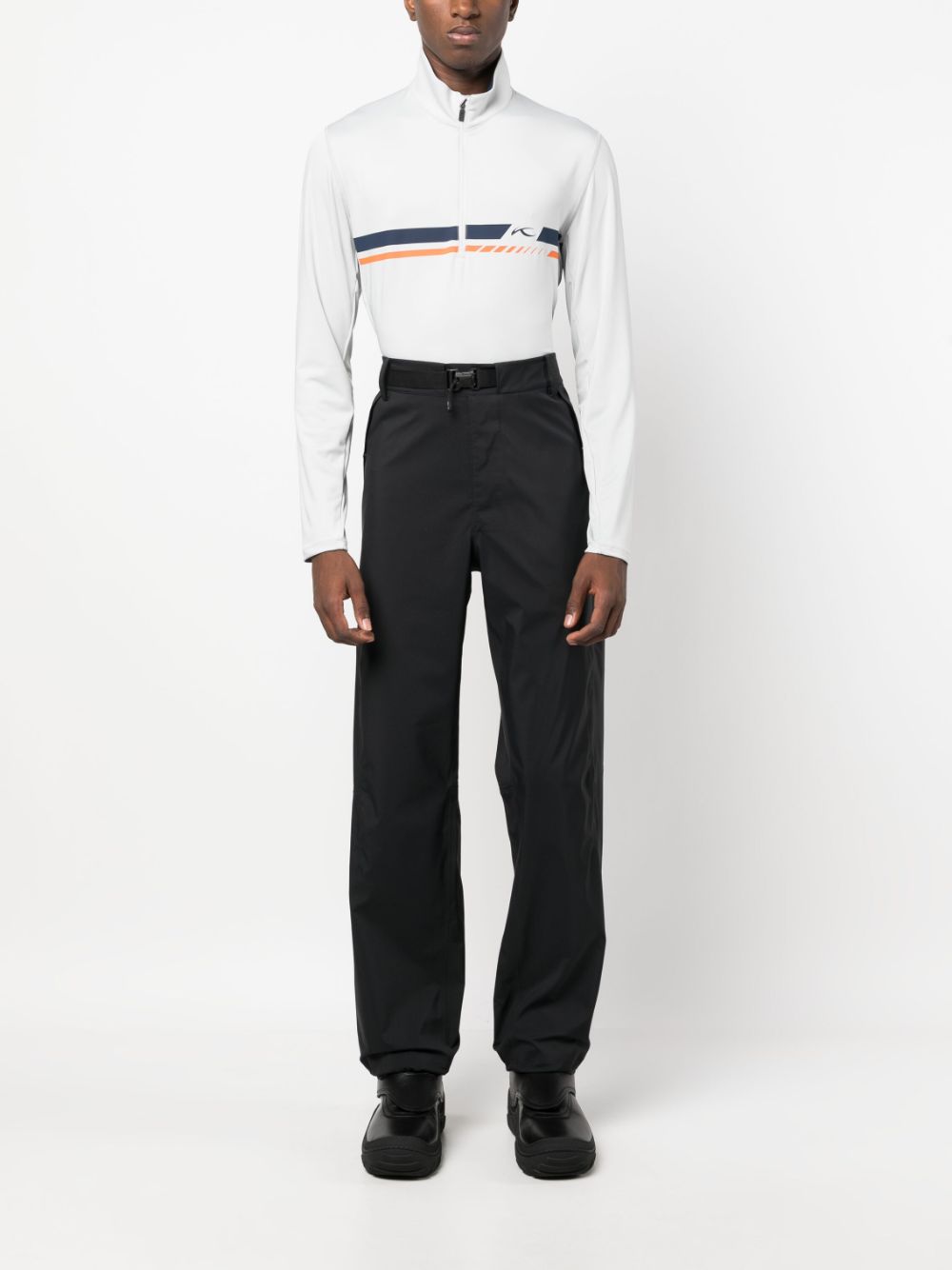 C.P. COMPANY METROPOLIS Trousers for Men - Black Casual Pants with Water-Resistant Fabric | Perfect for Urban Commuting, Travel & Outdoor Activities