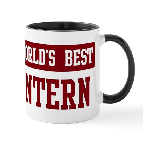 White/Black Inside - Worlds Best Intern Mug