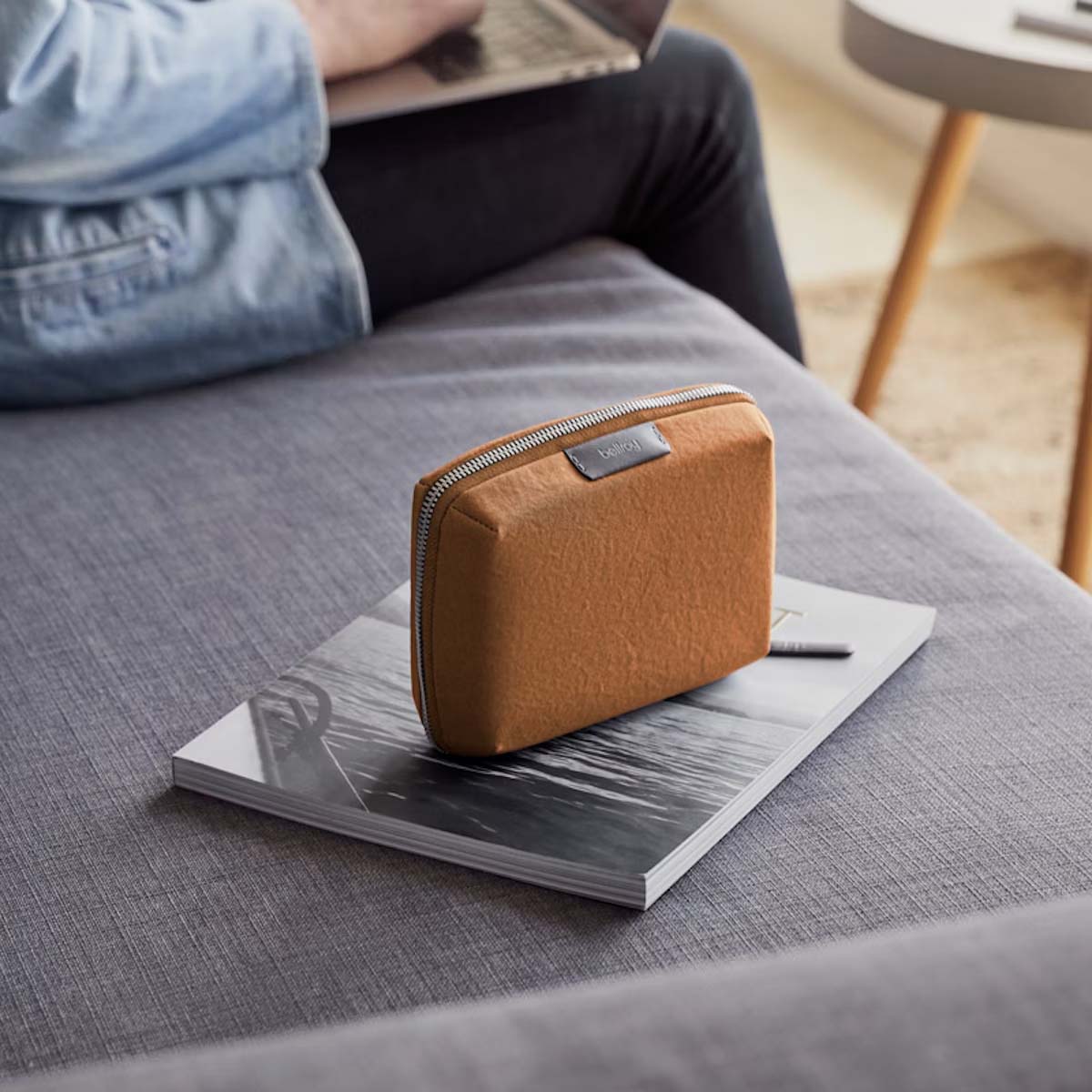 Bellroy Compact Tech Organizer - Slim Travel Cable Pouch for Phones, Chargers & Accessories | Perfect for Business Trips & Daily Commute