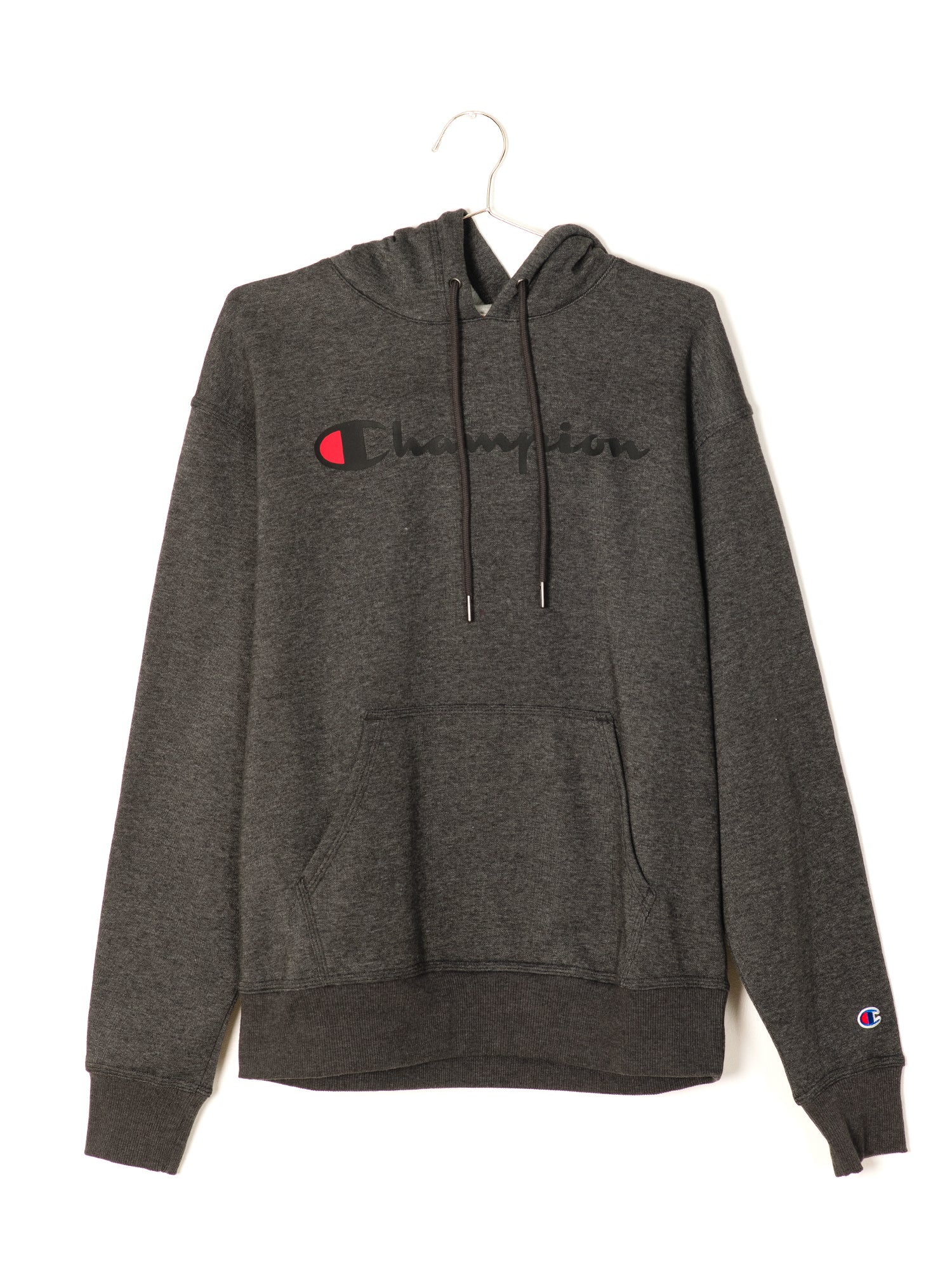 Champion Powerblend Graphic Pullover Script Hoodie - Soft & Comfortable Sweatshirt for Men & Women - Perfect for Casual Wear, Gym & Outdoor Activities
