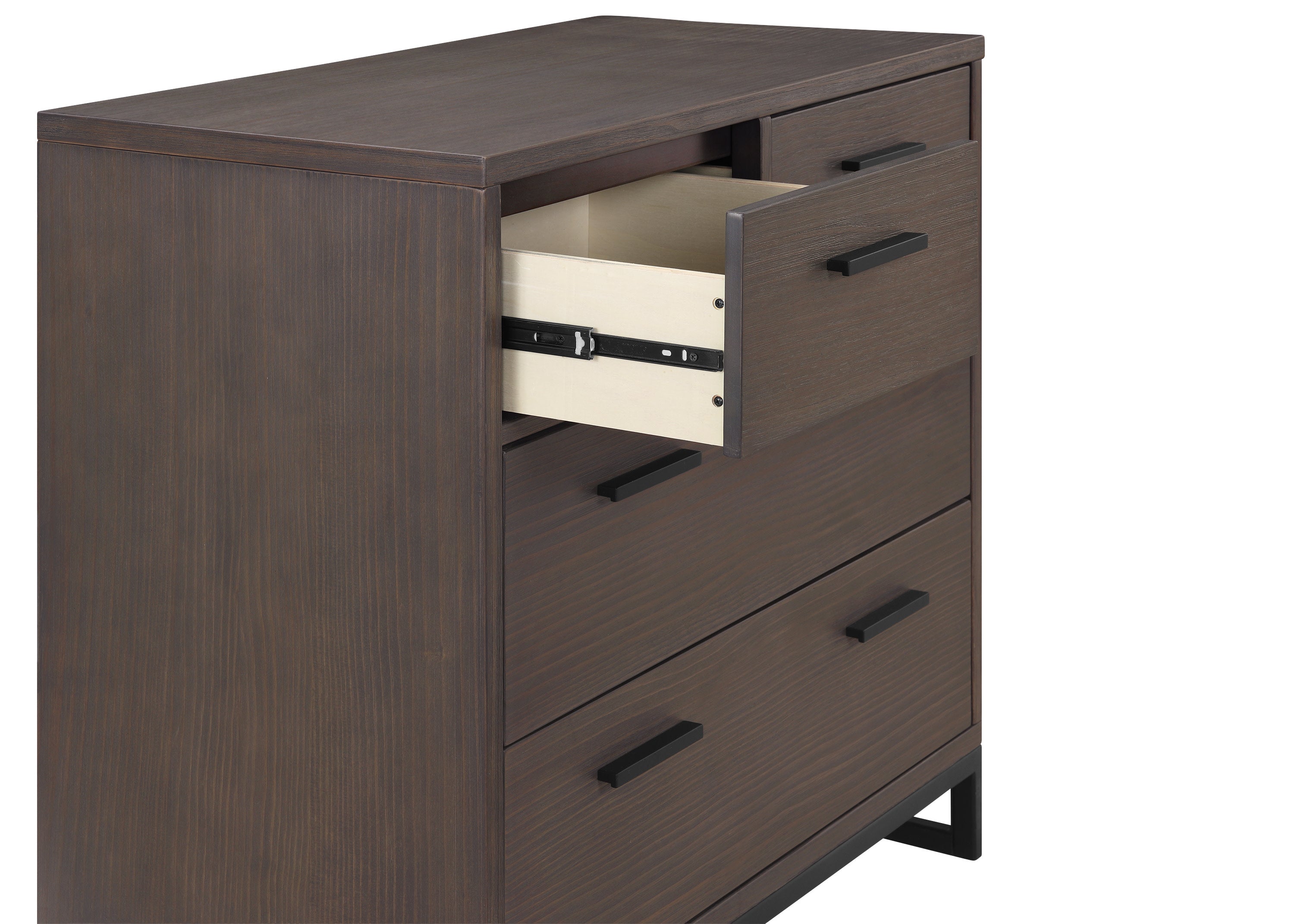Foundry 4 Drawer Dresser with Changing Top - Nursery Storage Solution for Baby Clothes & Essentials | Perfect for Newborns & Toddlers