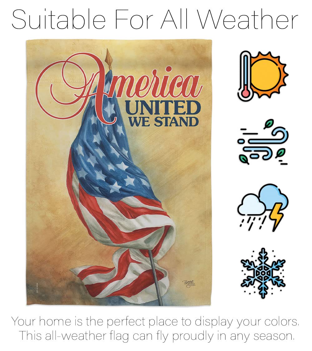Patriotic Vertical Flags Set - 28