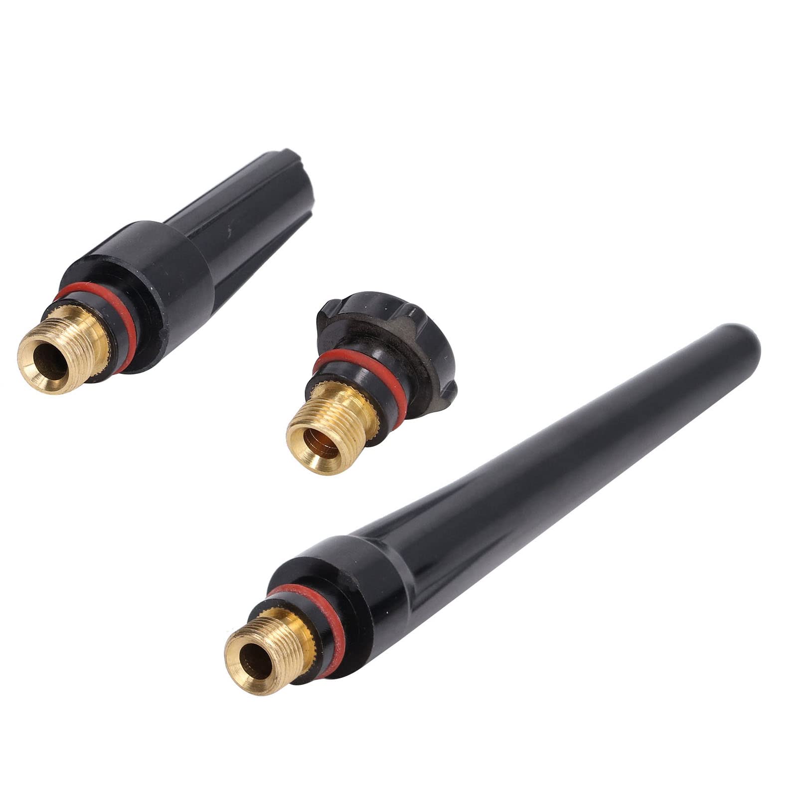 ABS Brass TIG Gas Lens Chuck Body - Compatible with WP-17, WP-18, WP-26 Torches - Durable Back Cups for Welding & Metal Fabrication - Perfect for MIG, TIG, and Arc Welding Projects