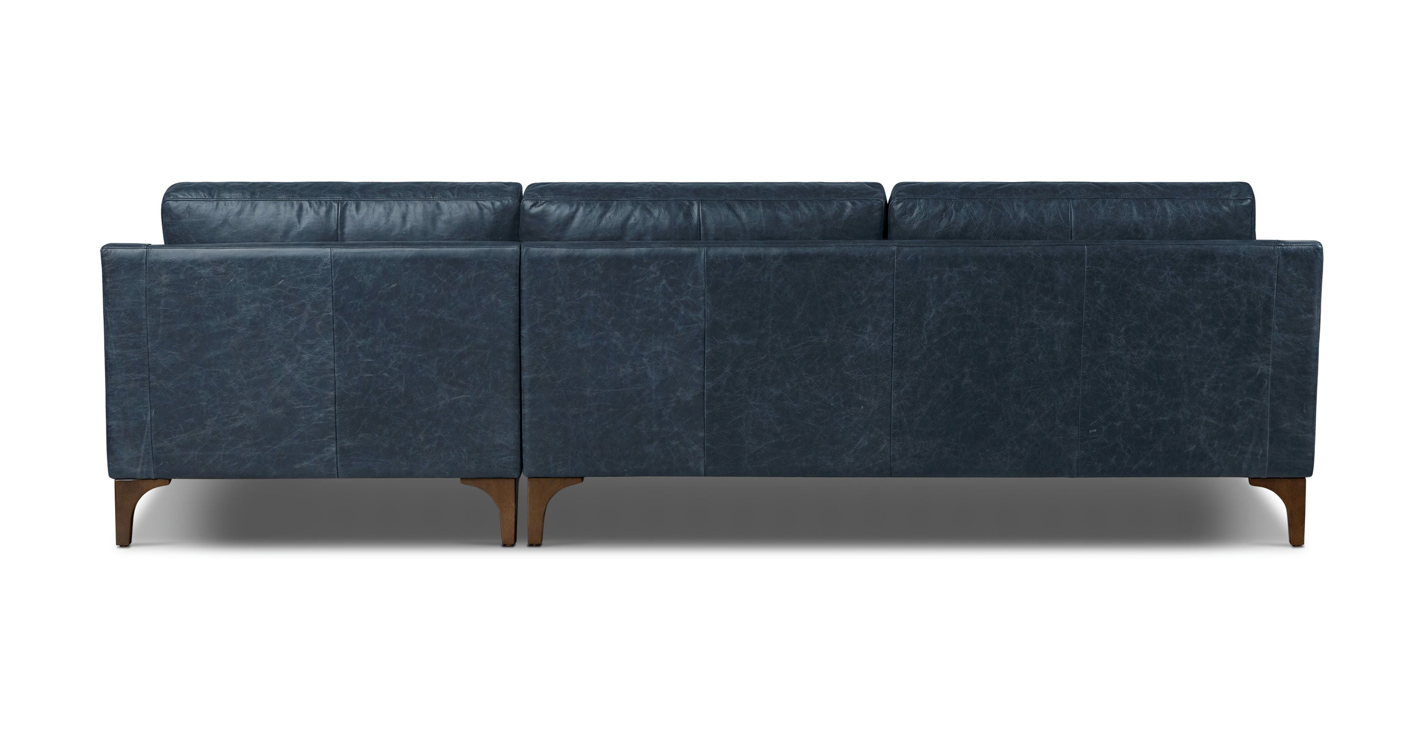 Sorrento Right Facing Sectional Sofa - Modern L-Shaped Couch with Reversible Chaise for Living Room, Family Room & Home Theater