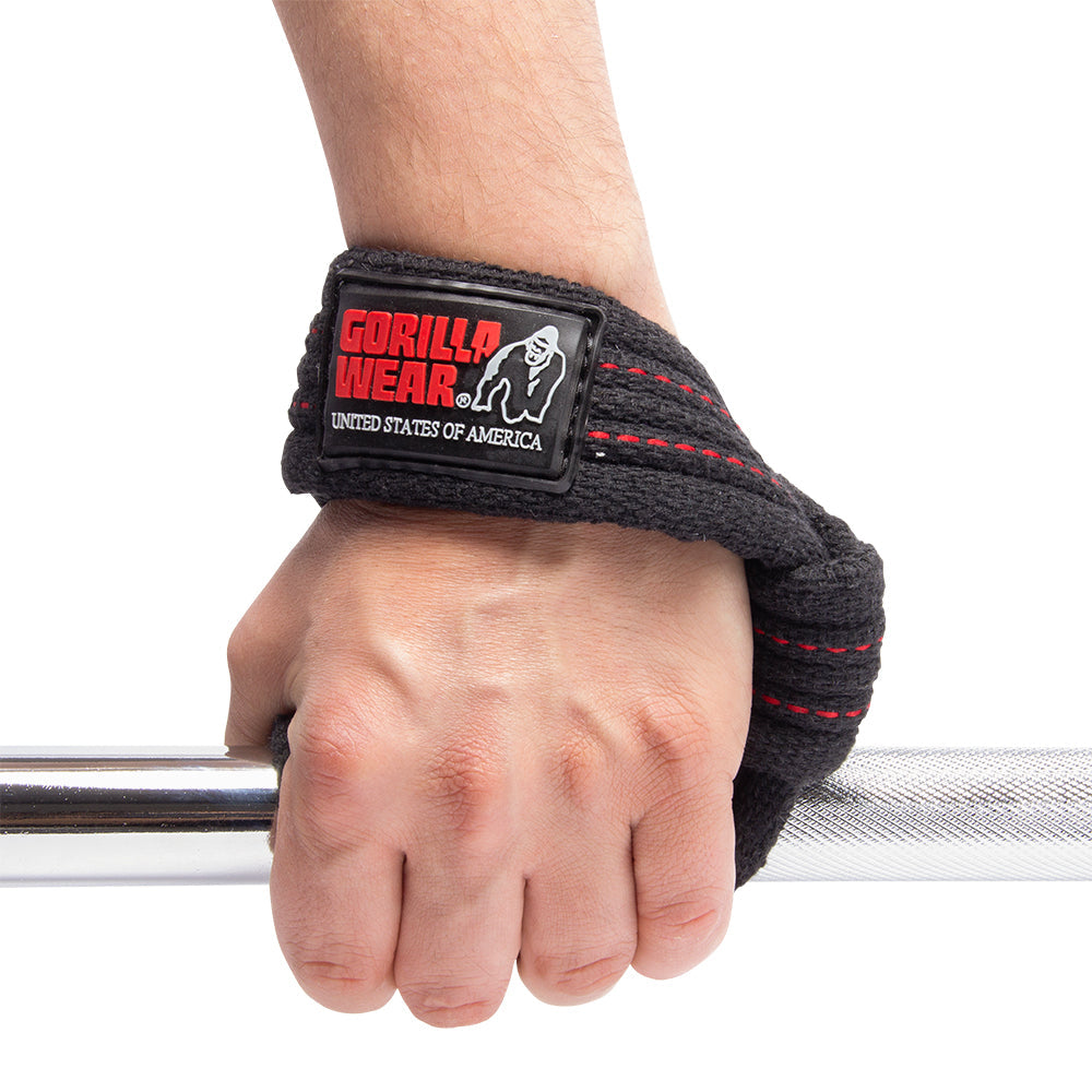 Premium Heavy-Duty Lifting Straps for Weightlifting & Powerlifting - Black - Ideal for Gym, CrossFit & Strength Training