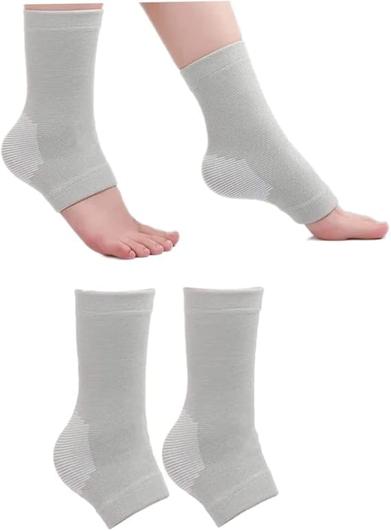 Bamboo Compression Foot Sleeves & Ankle Support Socks - Breathable, Moisture-Wicking for Plantar Fasciitis, Neuropathy & Post-Surgery Recovery - Ideal for Running, Hiking & Daily Comfort