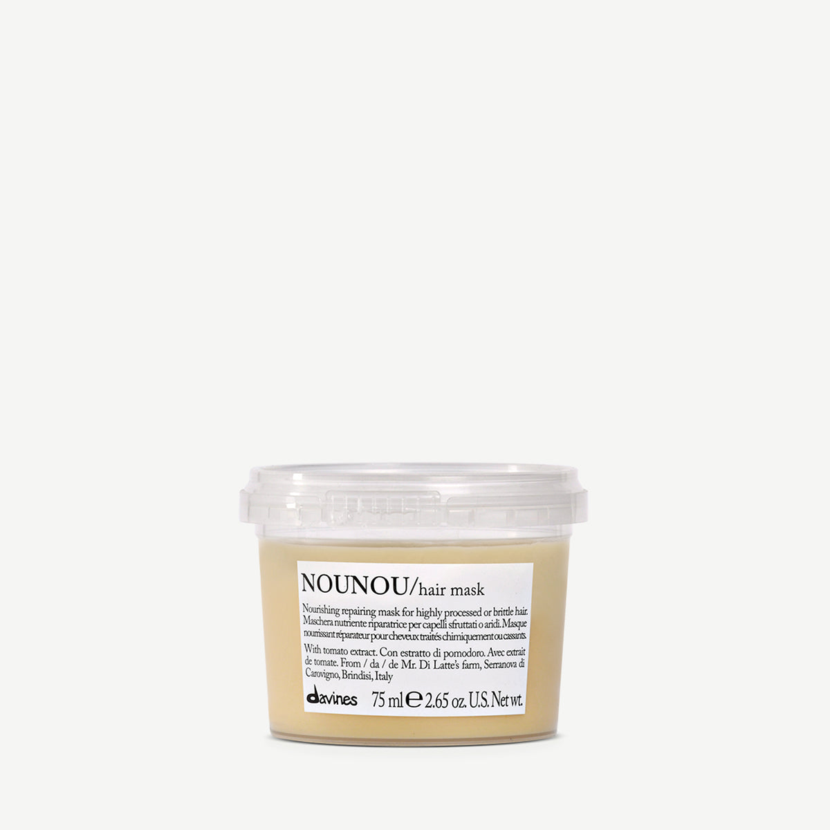 NOUNOU Deep Conditioning Hair Mask for Dry Damaged Hair - Repair & Hydrate for Soft Silky Hair - Perfect for Home Hair Care & Salon Treatments