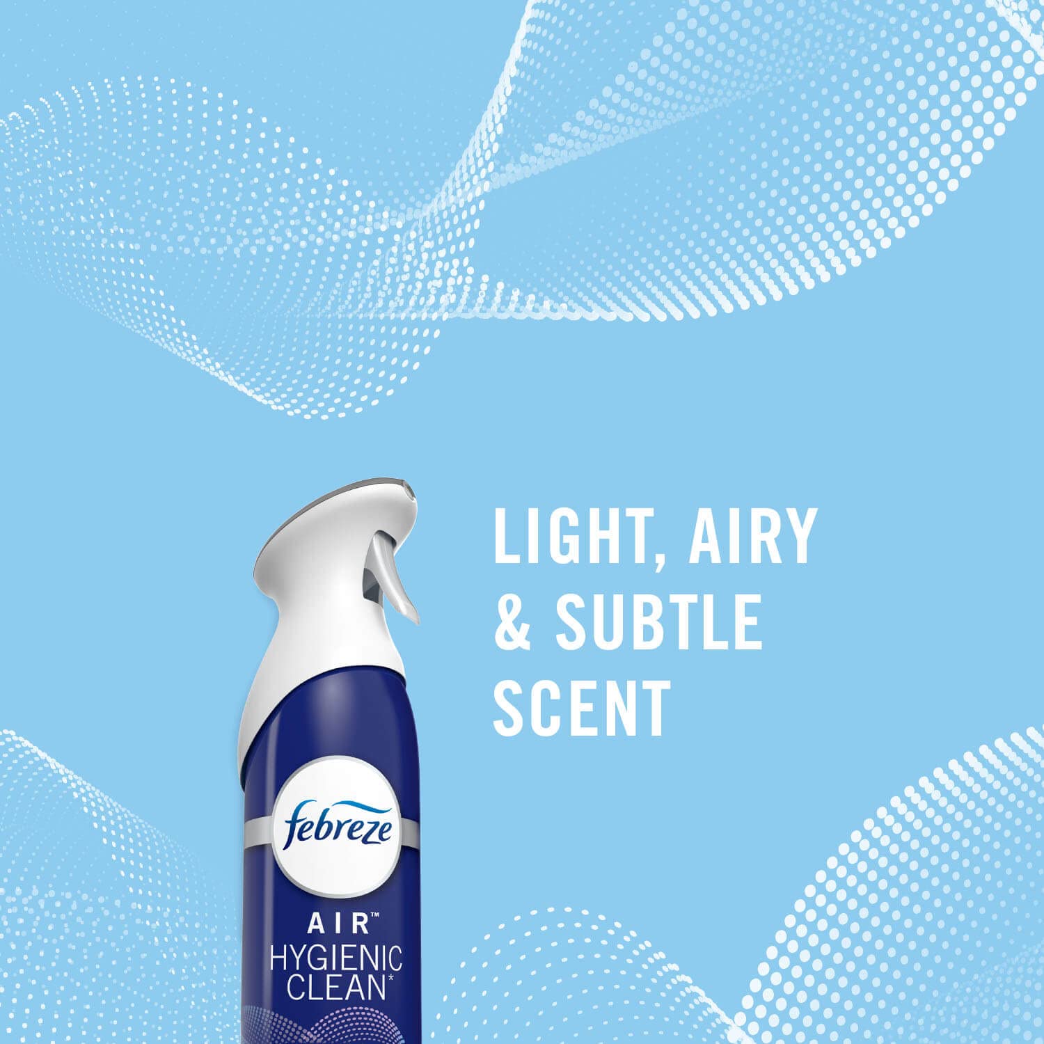 Febreze Air Freshener Spray - Clean Splash Scent, 8.8 Oz Aerosol Can (3-Pack) | Eliminates Odors in Home, Car, Office & Bathroom | Long-Lasting Freshness for Everyday Use