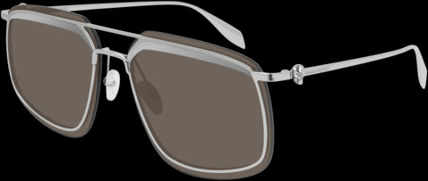 Alexander McQueen AM0221SK Sunglasses - Luxury Designer Shades for Men & Women | Perfect for Outdoor Activities, Travel & Fashion Accessories