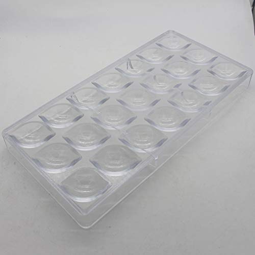 Gold Baking Polycarbonate Chocolate Mold - DIY Half Lemon for Desserts
