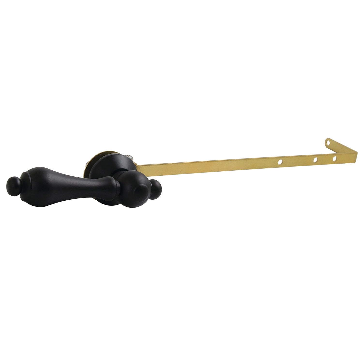 Bel Air KTALD30 Universal Front or Side Mount Toilet Tank Lever in Matte Black - Durable Replacement for Toilet Flush Handles, Perfect for Bathroom Renovations & Plumbing Repairs