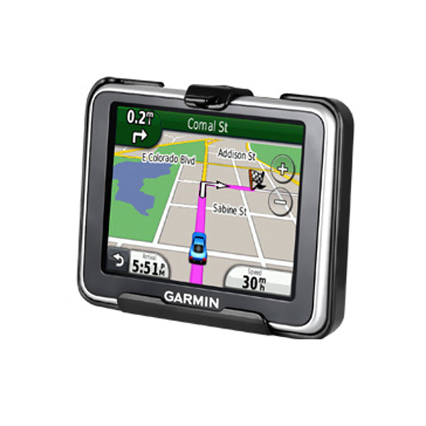 RAM Mount Cradle for Garmin nuvi 2200 2240 2250 & 2250LT GPS (RAM-HOL-GA42U) - Secure Bike & Motorcycle Navigation Holder for Outdoor Adventures