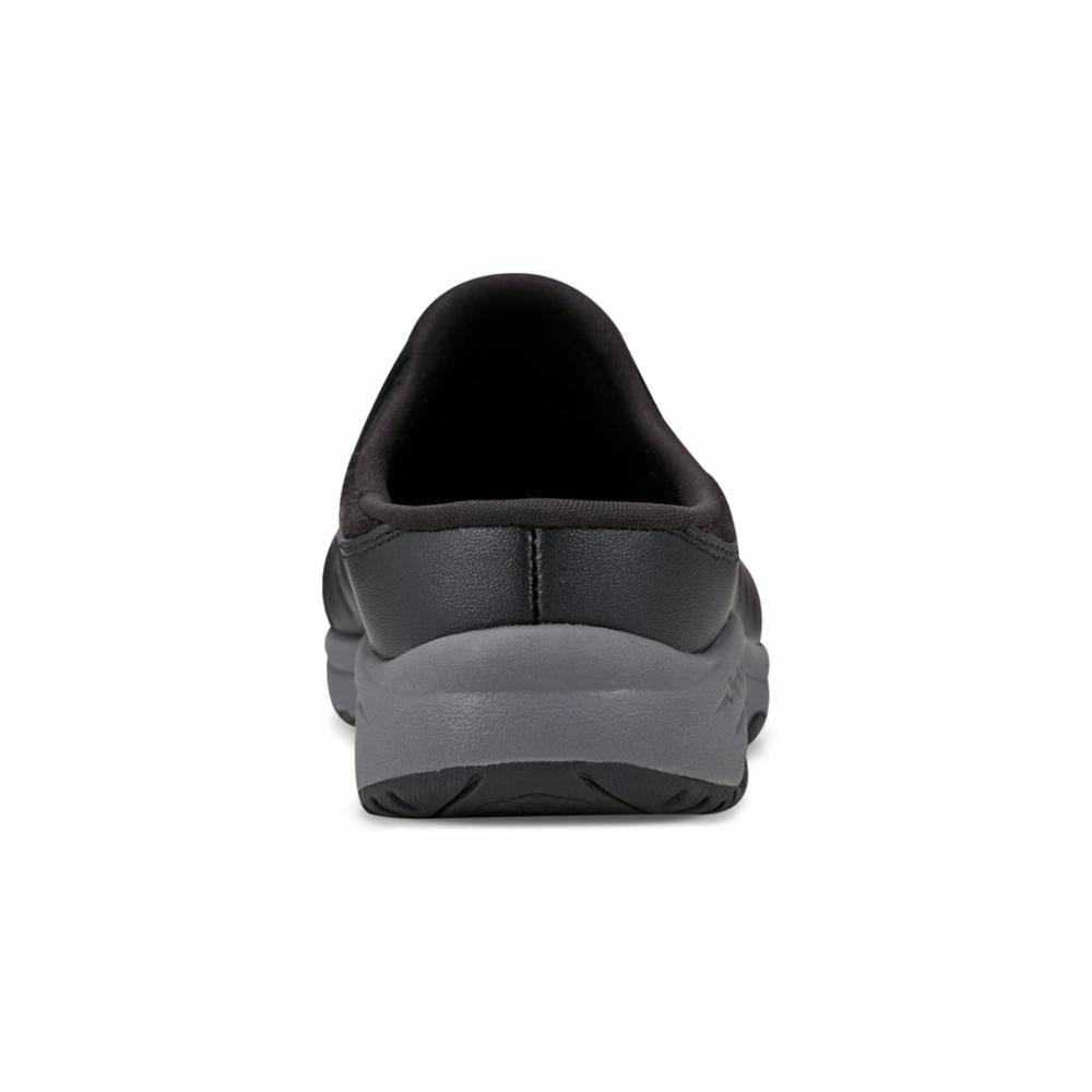 Easy Spirit Women's Ttime731 Black M - Comfortable Walking Shoes for Women, Slip-On Loafers with Cushioned Insoles - Perfect for Work, Travel & Everyday Wear