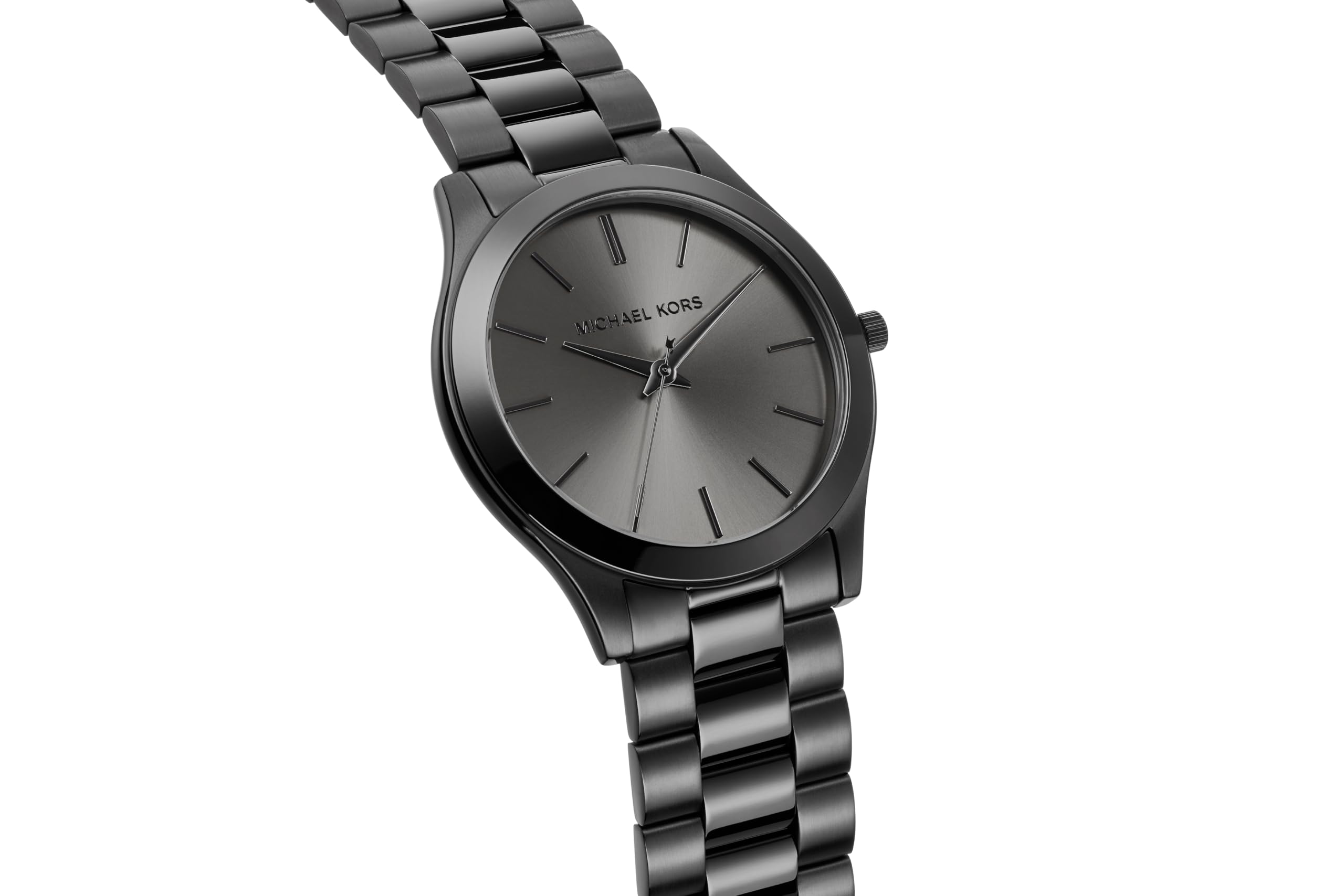 Michael Kors Oversized Slim Runway Men's Watch - Stainless Steel Chronograph Watch for Men | Luxury Dress Watch for Business, Formal & Casual Wear