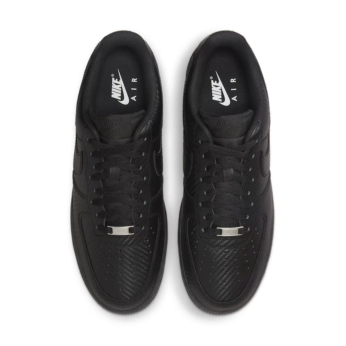 Nike Air Force 1 '07 Black Carbon Fiber Sneakers - Men's Basketball Shoes for Casual Wear & Street Style