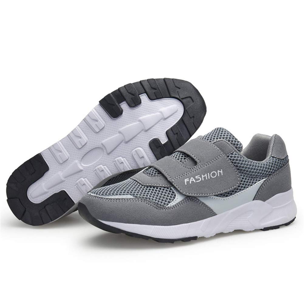 **Leader Show Women's Comfortable Non-Slip Walking Shoes – Lightweight Hook & Loop Sneakers for Elderly & Casual Wear – Perfect for Walking, Travel & Daily Errands**