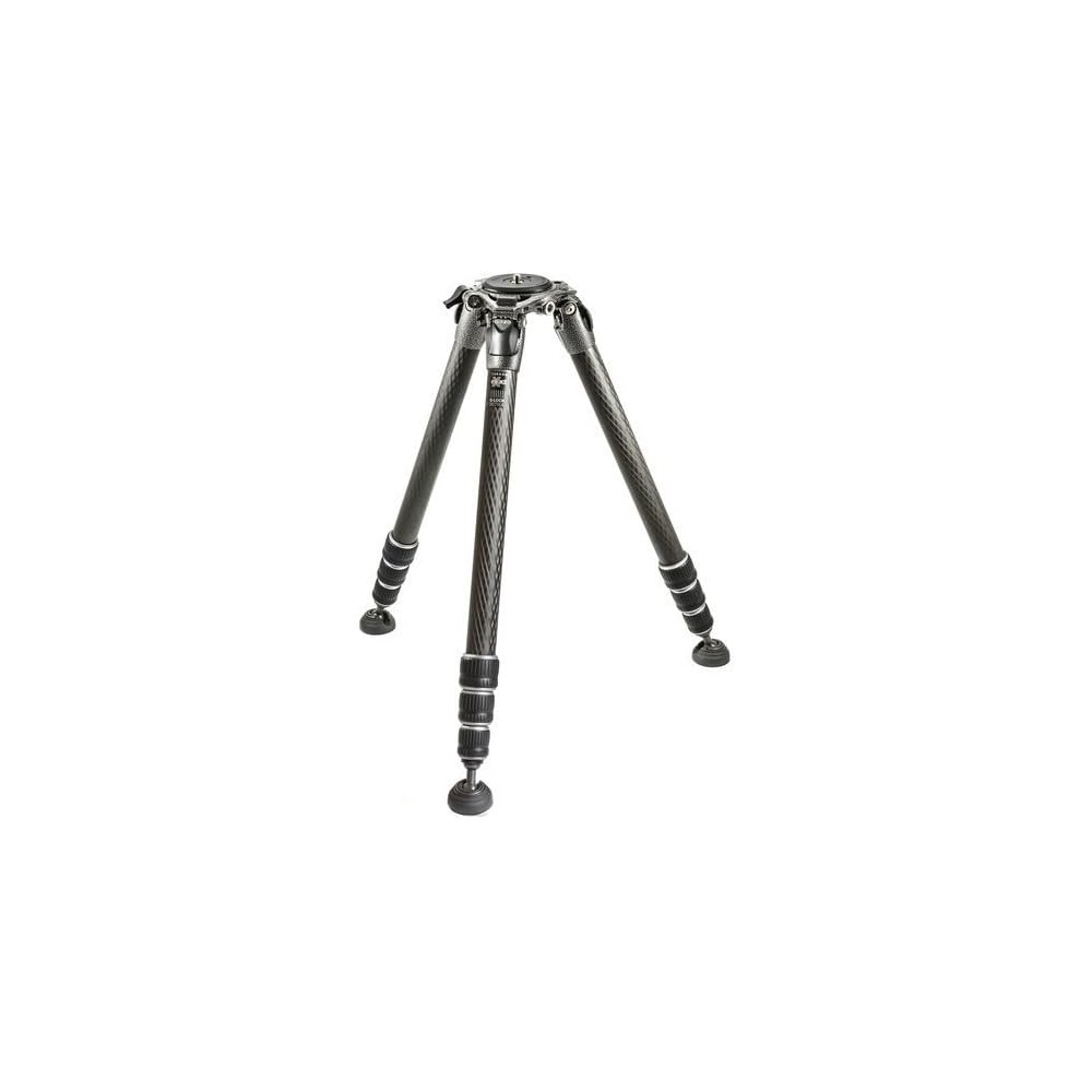 Gitzo Series 3 4S Large Systematic Tripod - Professional Carbon Fiber Tripod with 146cm Max Height, 4-Section Legs for Outdoor Photography, Videography & Travel (Black)