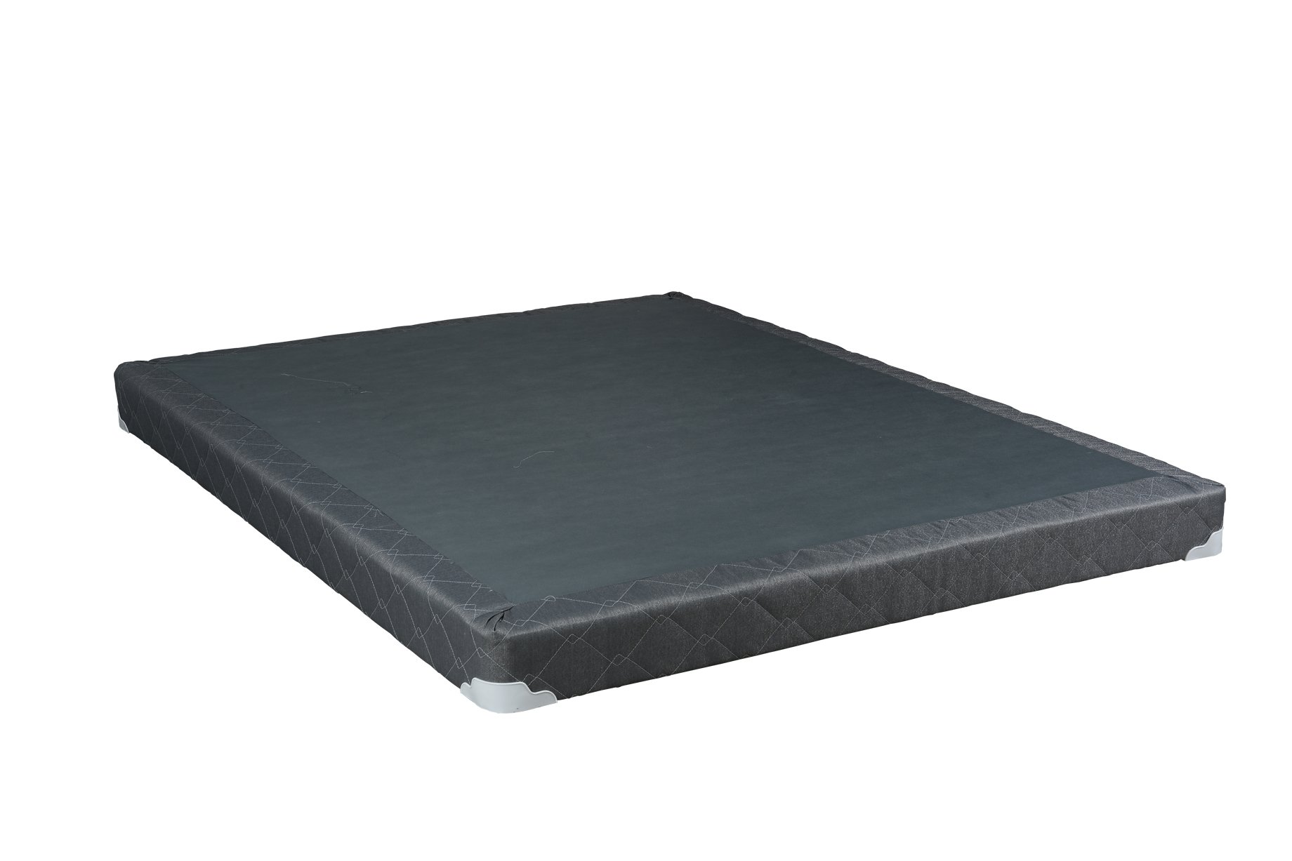 Fully Assembled Queen Size Box Spring in Beige - Premium Bed Foundation for Enhanced Comfort & Support - Perfect for Bedrooms, Guest Rooms & Dormitories
