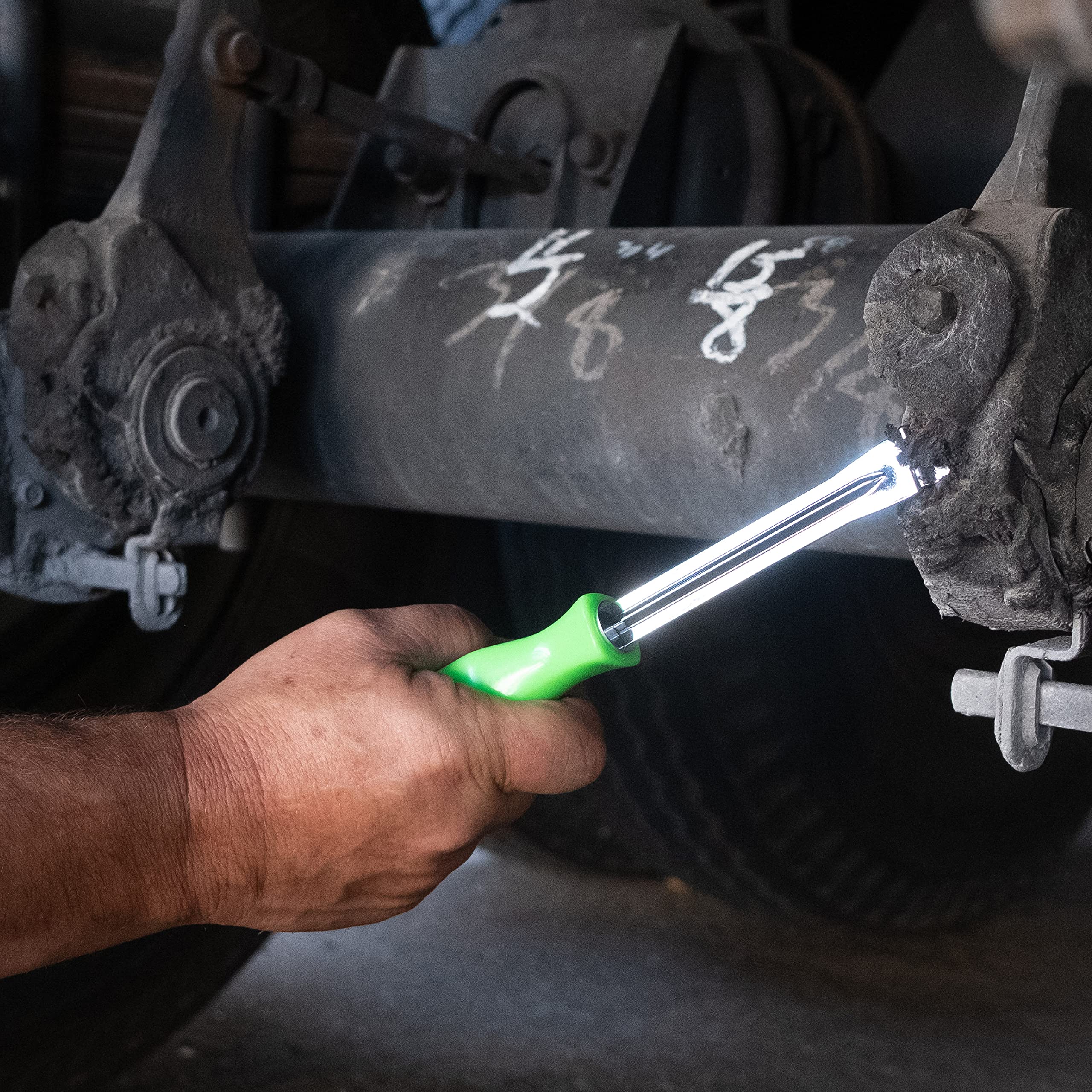 OEMTOOLS 25252 Automatic Slack Adjuster Tool & Wrench - Professional Brake Adjustment Kit for Semi Trucks & Trailers - Heavy Duty Air Brake Maintenance Tool for Truck Repair & Fleet Service