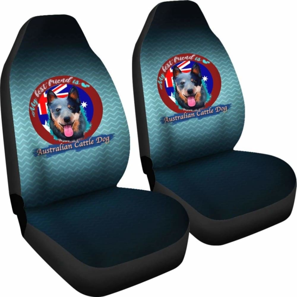 Durable Australian Cattle Dog Car Seat Covers - Waterproof & Non-Slip Pet Seat Protector for Trucks, SUVs, and Sedans | Perfect for Travel, Outdoor Adventures, and Daily Commutes