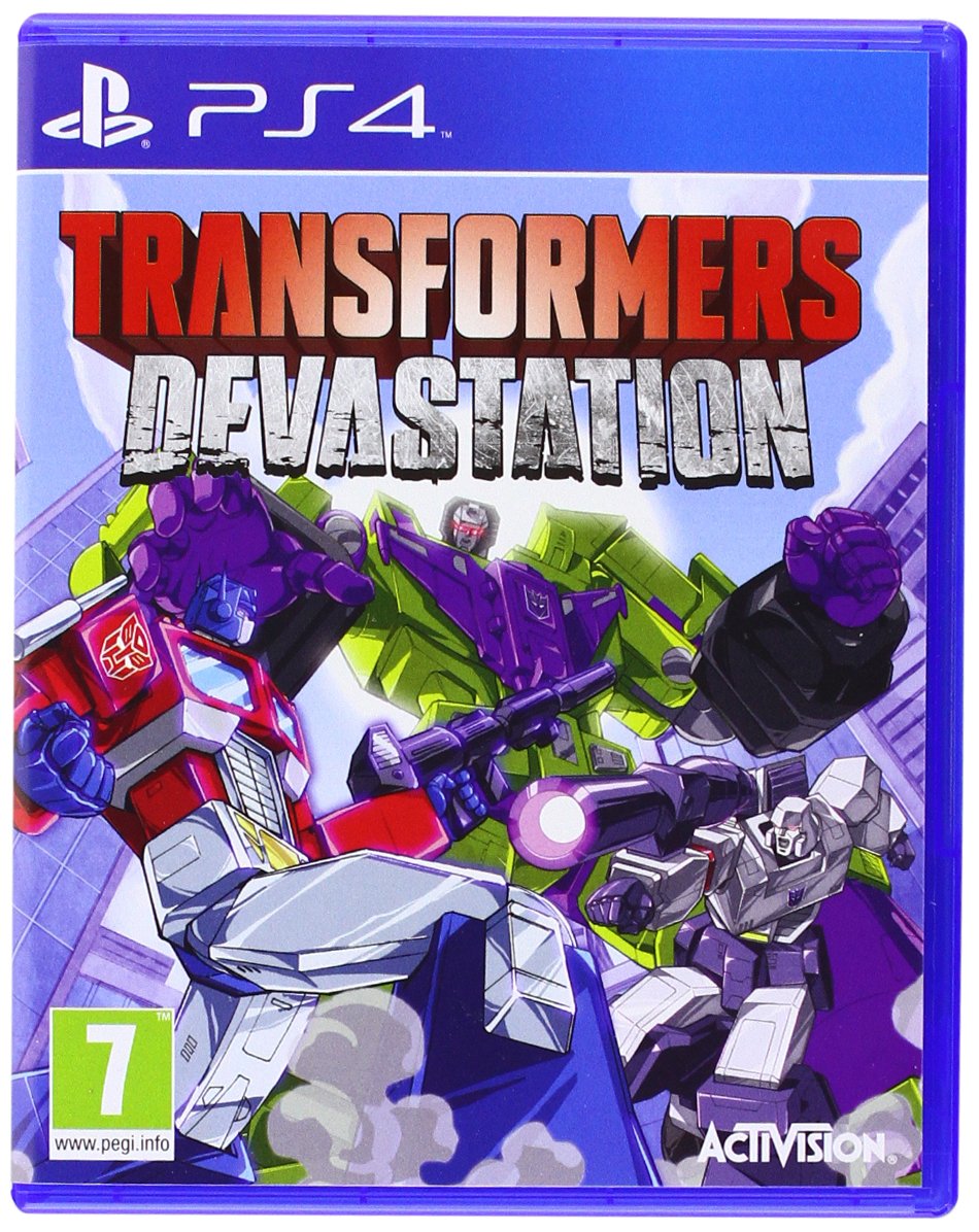 Transformers Devastation - PS4 Action Game | Official Licensed Hasbro Game | Epic Robot Battles & Adventure | Perfect for Fans & Collectors | Play at Home or Gaming Parties