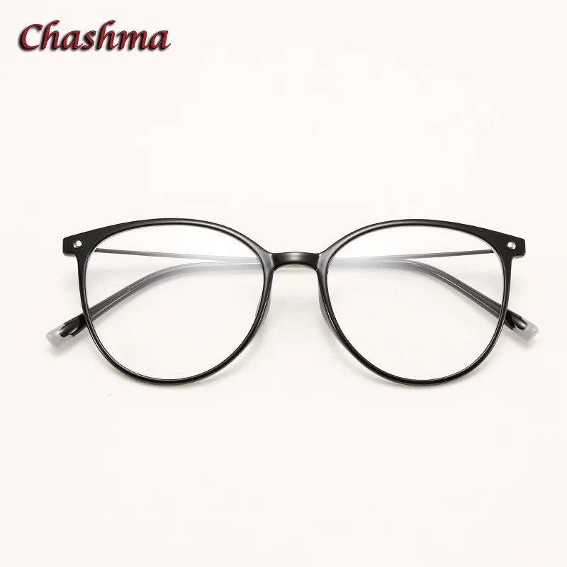 Unisex Full Rim Round Ultem Eyeglasses 2155 - Lightweight Durable Glasses for Men & Women - Perfect for Reading, Work, and Everyday Use